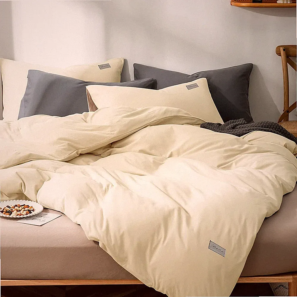 1800 Counts Bedding Duvet Cover 3 Pieces Set Ultra Soft Microfiber