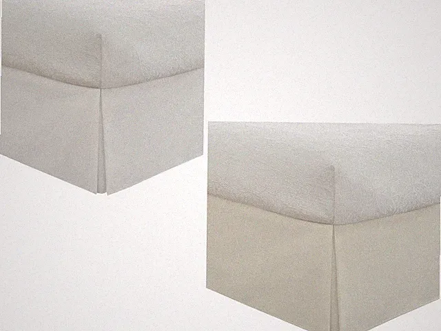 650TC Wrinkle-Free Cotton Blend Split Corner Bed Skirts