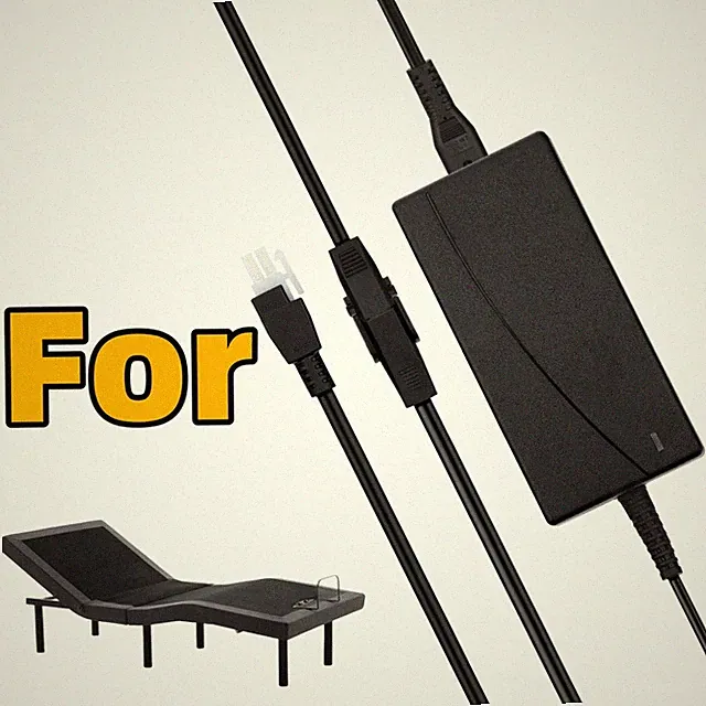 Adjustable Bed Base Power Cord for Lucid L300,Ergo,Extend,Sealy Ease and Sealy