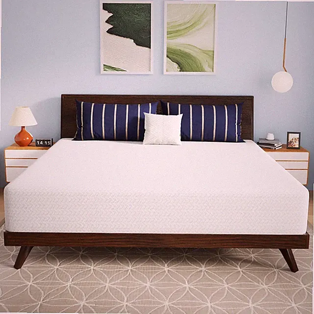 Bamboo Charcoal Gel Memory Foam Mattress, CertiPUR-US Certified and Breathable