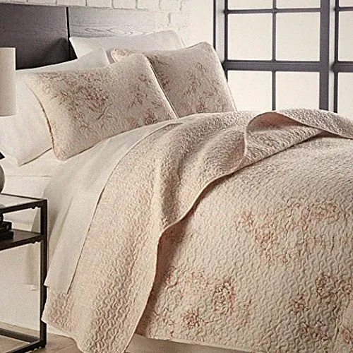 Extra Wide King Quilt Bedding King / California King 17 - Harmony Soft Sand