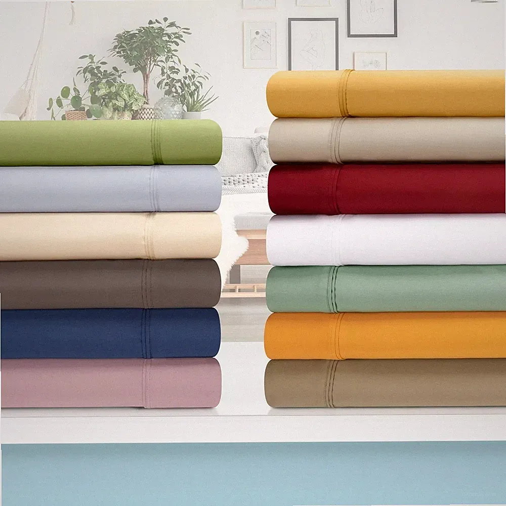 Full Size Bedding Things Egyptian Cotton 1000 - 1200 Thread Count Solid Colors