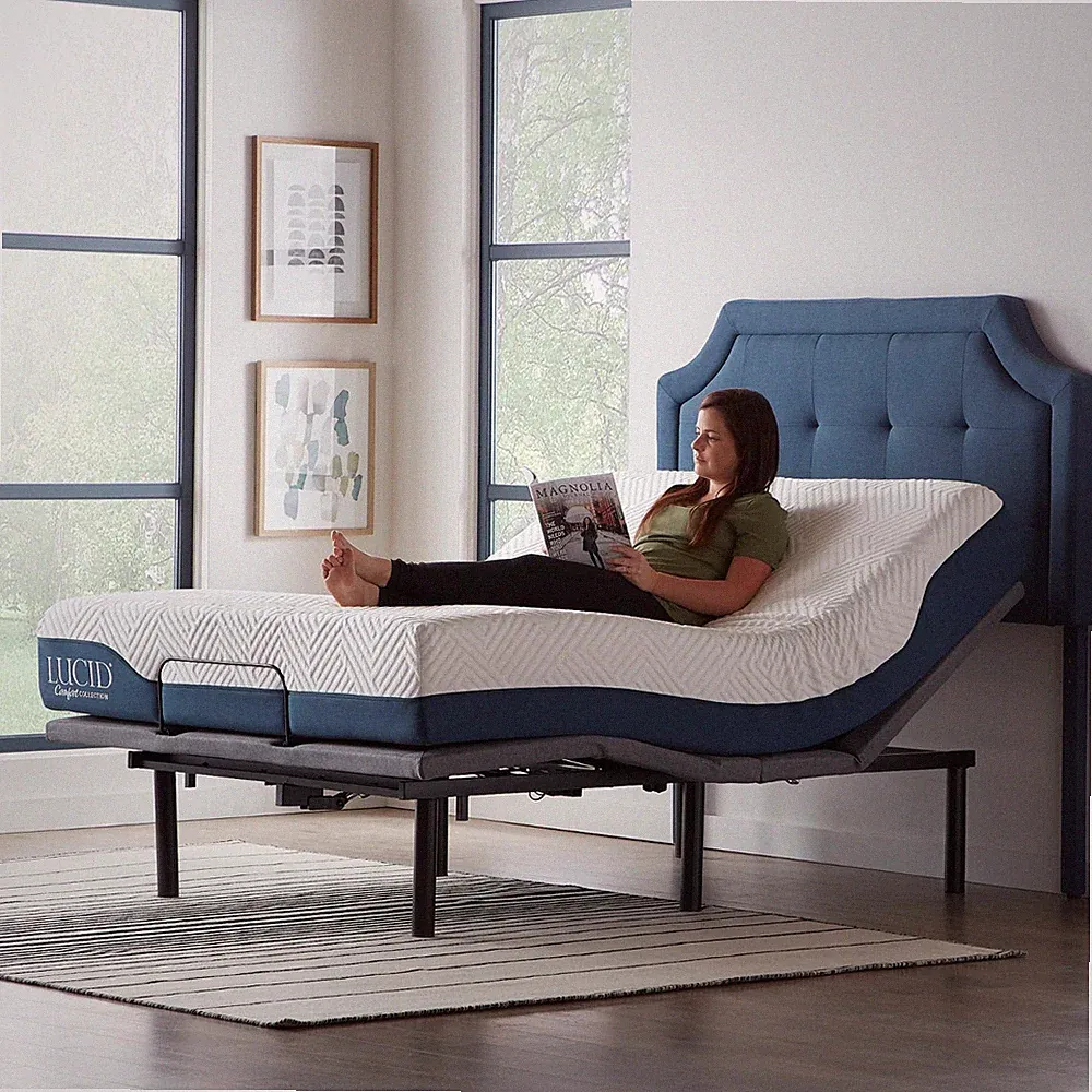 Lucid Deluxe Adjustable Bed Base