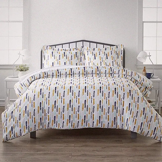 NIP IENJOY HOME Lucid Dreams Patterned 3 Pc Duvet Cover Set Full/Queen